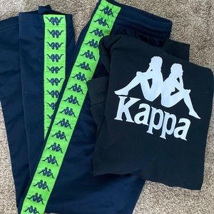 FLASH SALE Kappa authentic bundle hoodie + sweats great condition